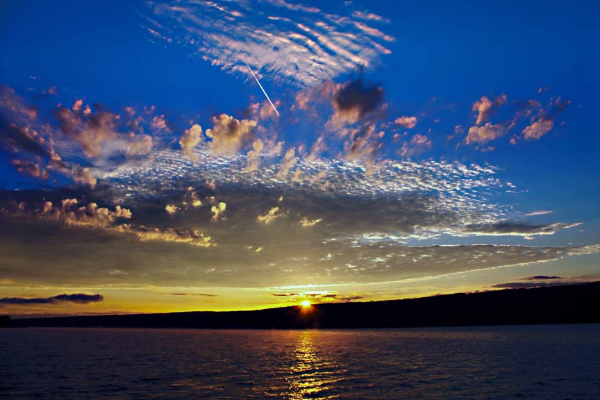 Sunset on Keuka Lake